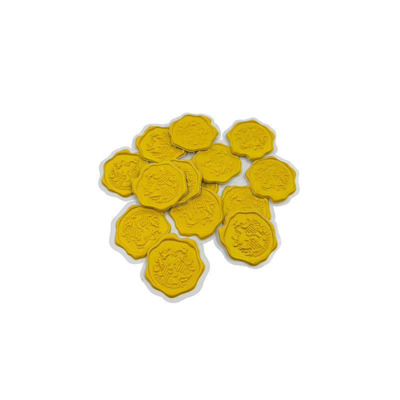 Harry Potter: Hufflepuff Wax Sticker Seals (Set of 50) [Wax stickers] inside page 1