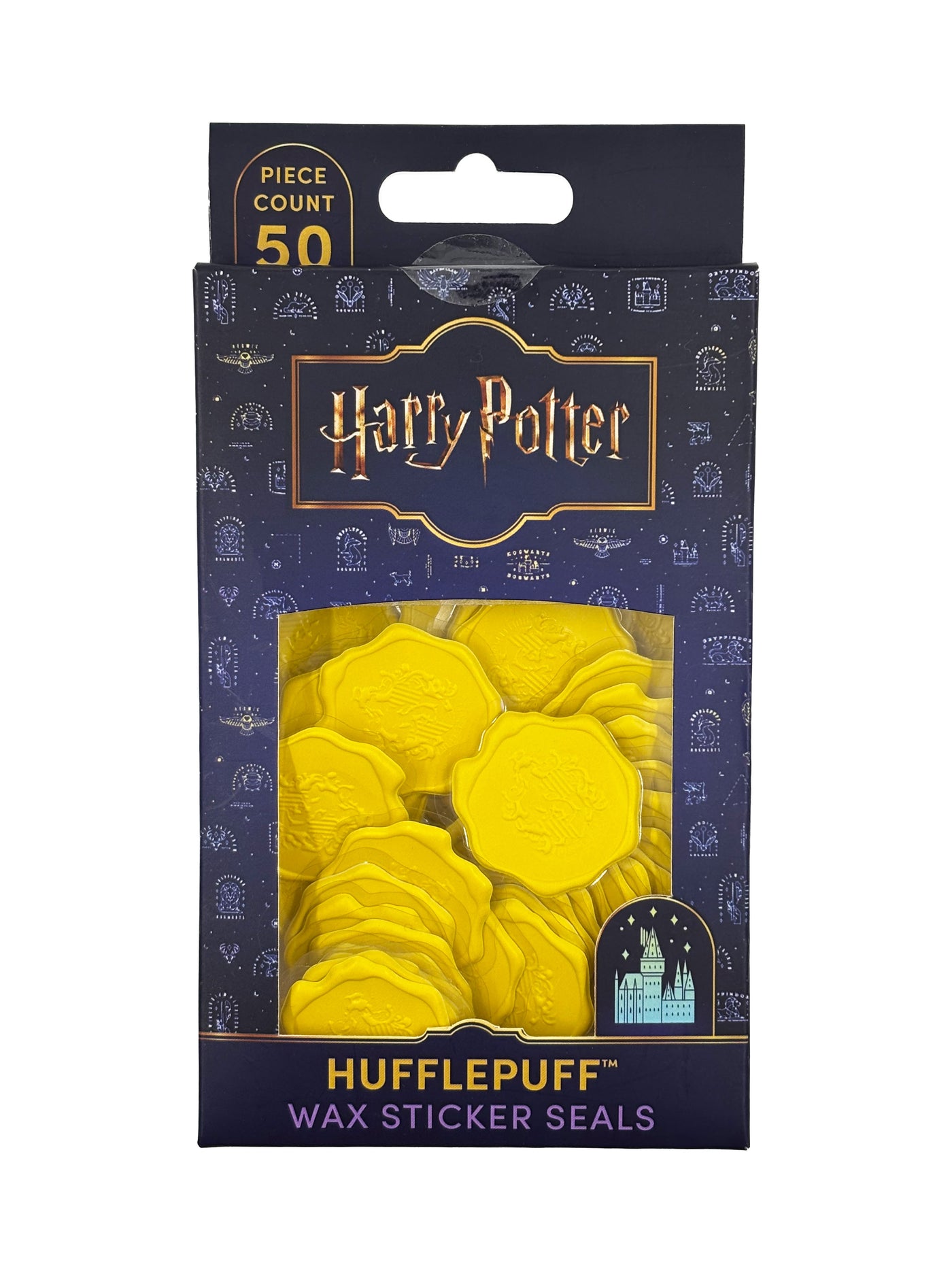 Harry Potter: Hufflepuff Wax Sticker Seals (Set of 50) [Wax stickers]