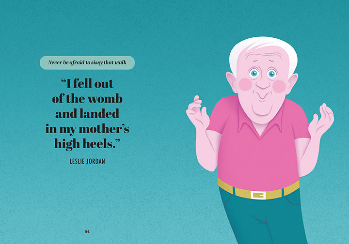 Gay Icon's Guide to Life inside page 3