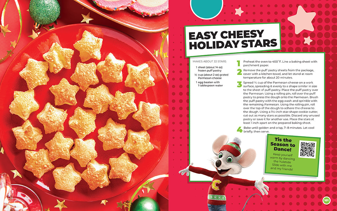 Chuck E. Cheese and Friends Party Cookbook inside page 4