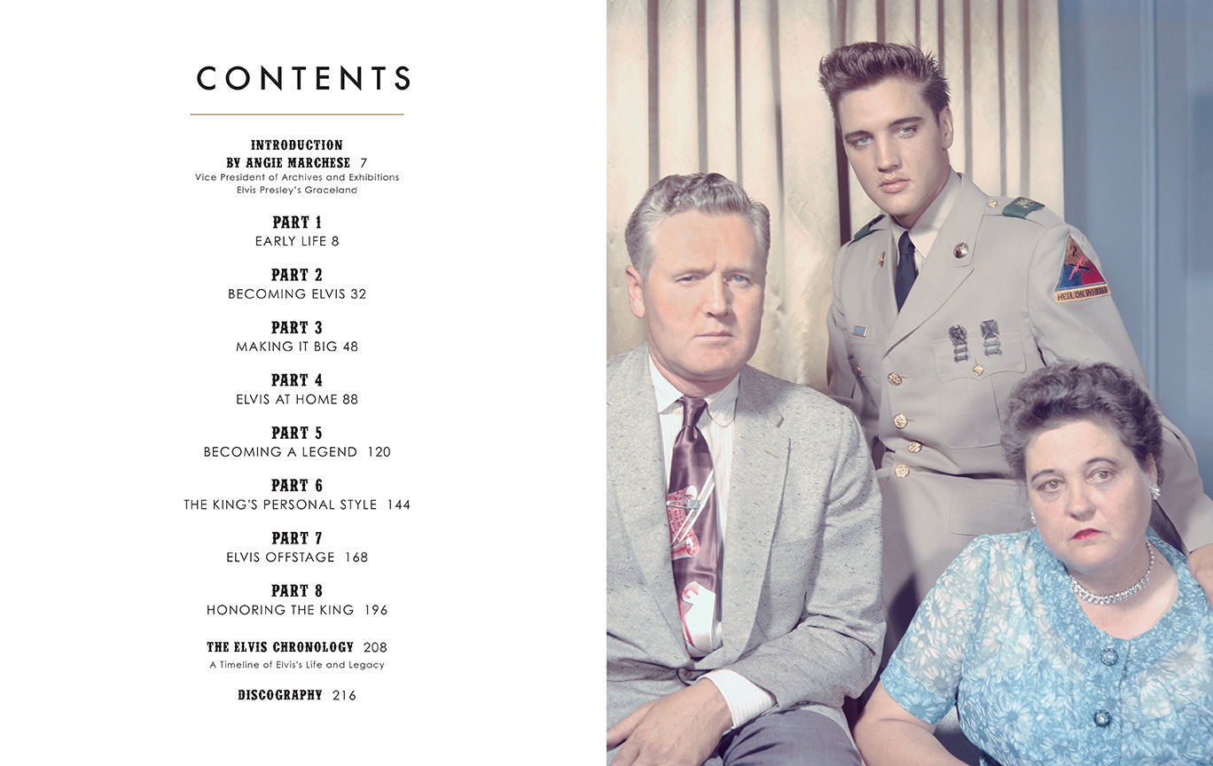 Elvis Presley Treasures inside page 1