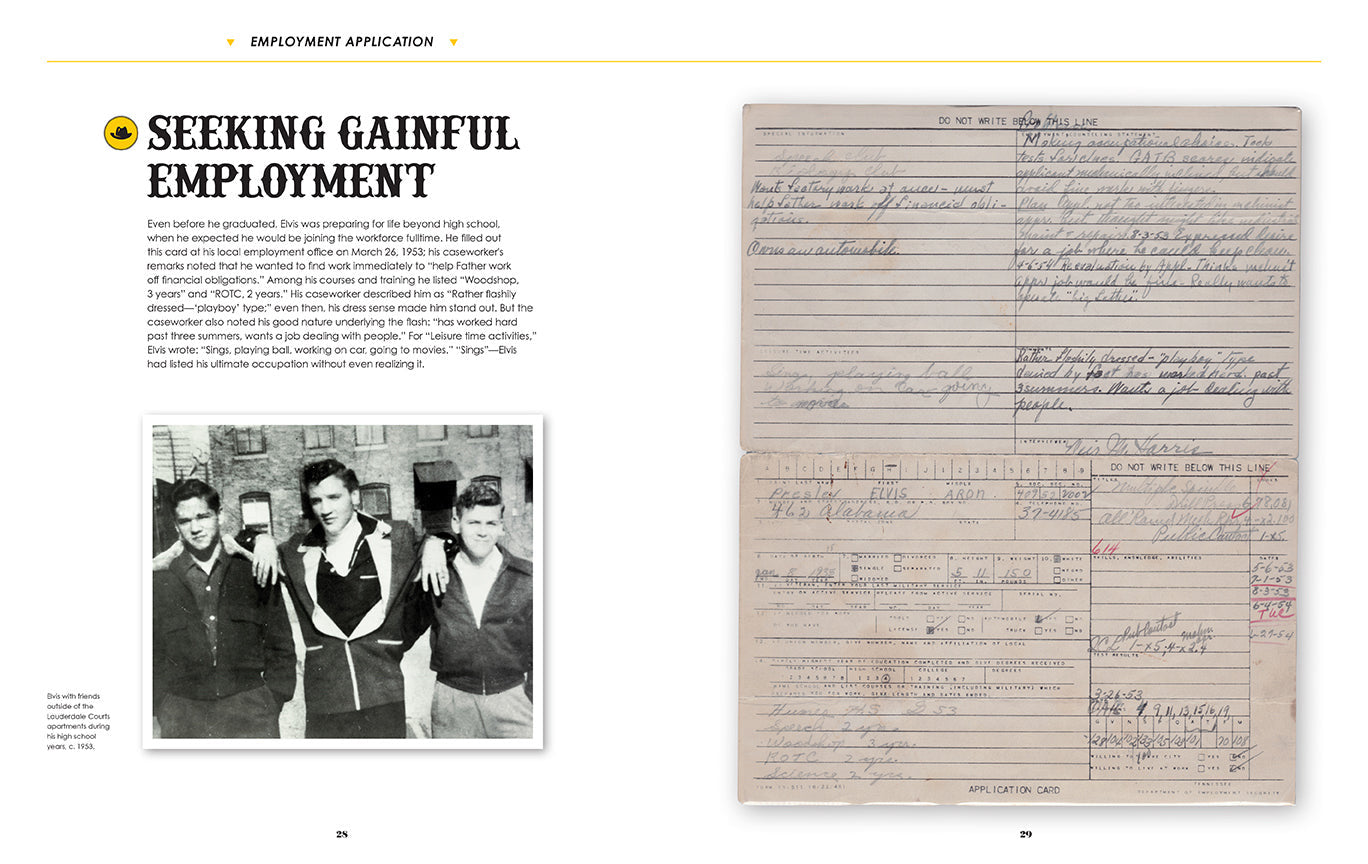 Elvis Presley Treasures inside page 2