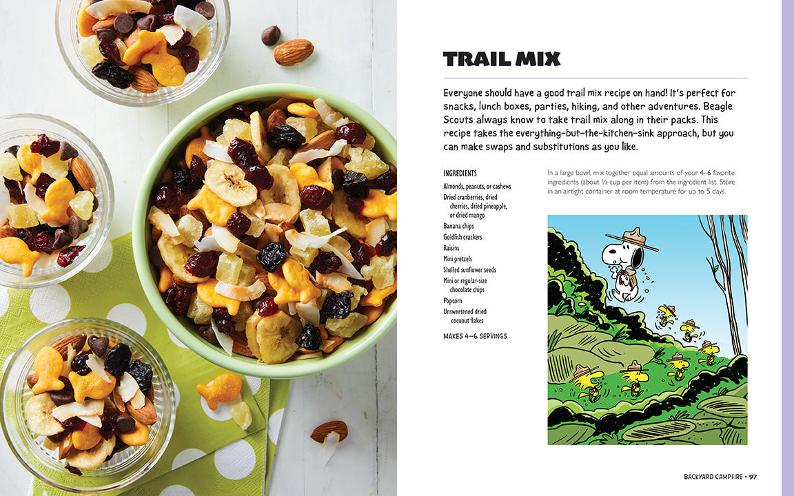 Chef Snoopy Cookbook inside page 6