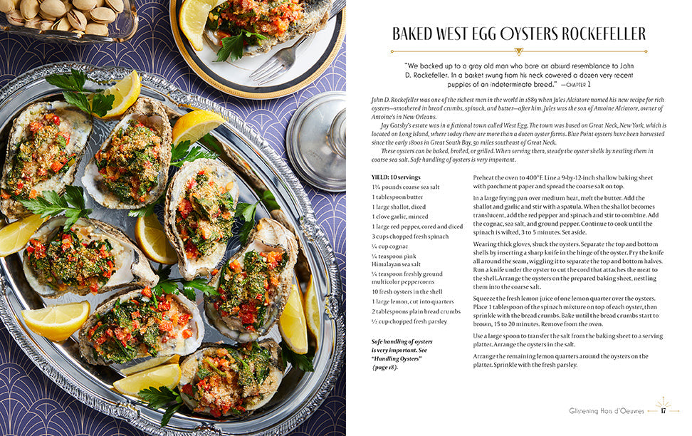 Great Gatsby Cooking and Entertaining Guide inside page 3