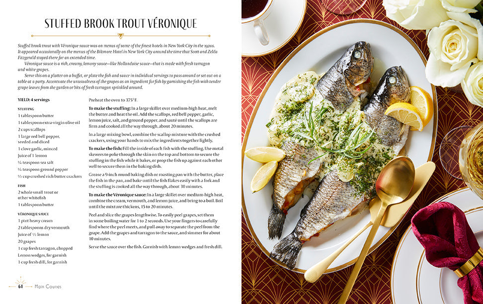 Great Gatsby Cooking and Entertaining Guide inside page 5