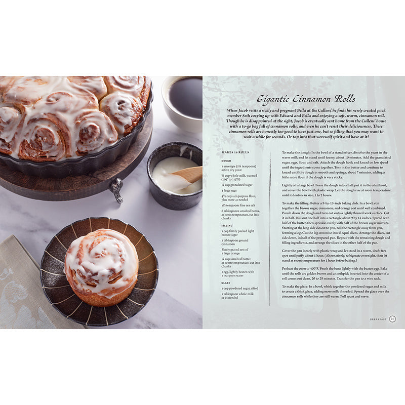The Unofficial Twilight Saga Cookbook inside page 1