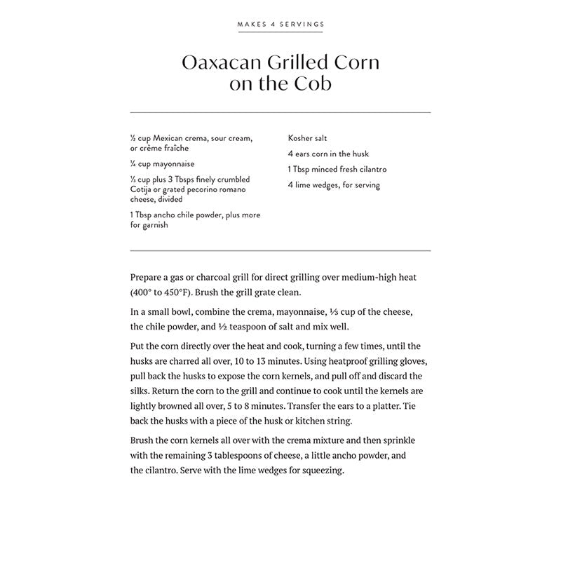 Williams Sonoma Grilling Recipe Deck inside page 2