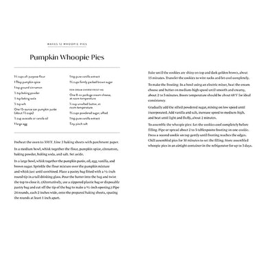 Williams Sonoma Cookie Recipe Deck inside page 4