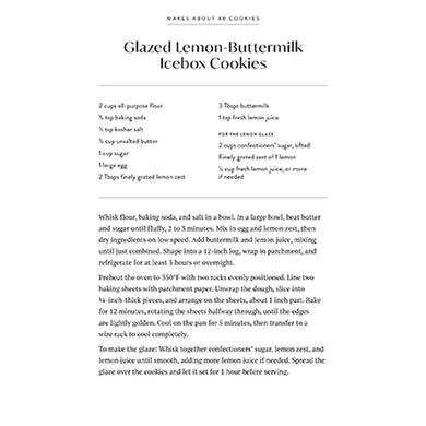 Williams Sonoma Cookie Recipe Deck inside page 6