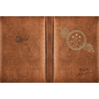 Feyre's High Lady of the Night Court Sketchbook inside page 1