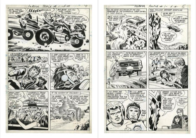 Jack Kirby's Forever People Artist's Edition US - Hardback