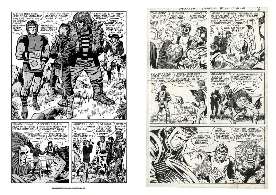 Jack Kirby's Forever People Artist's Edition US - Hardback