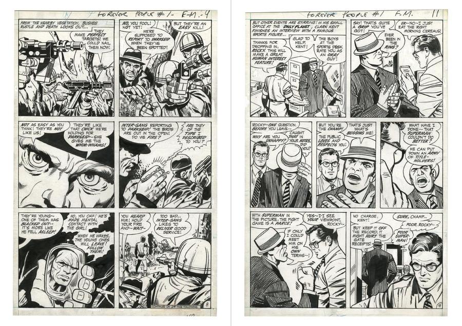 Jack Kirby's Forever People Artist's Edition US - Hardback