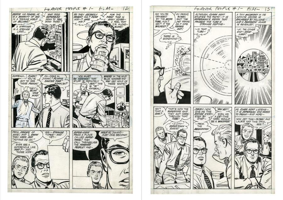 Jack Kirby's Forever People Artist's Edition US - Hardback