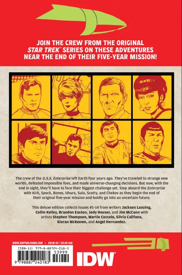 Star Trek: Year Five Deluxe Edition--Book One US - Hardback