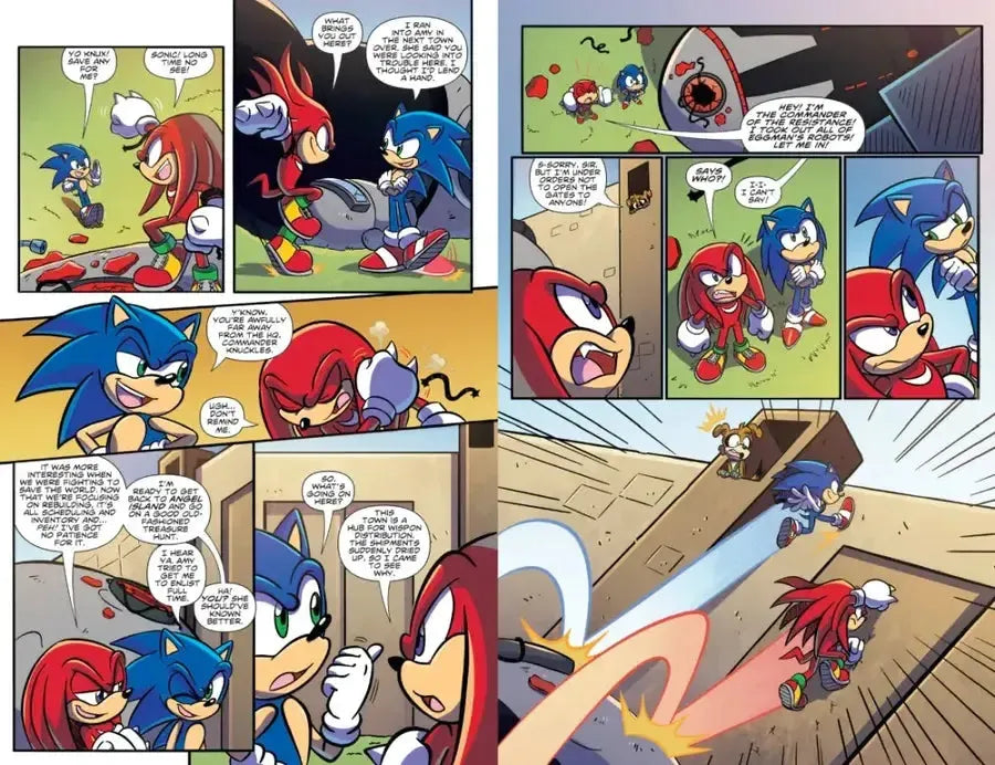 Sonic the Hedgehog: Knuckles' Greatest Hits US - Paperback / softback