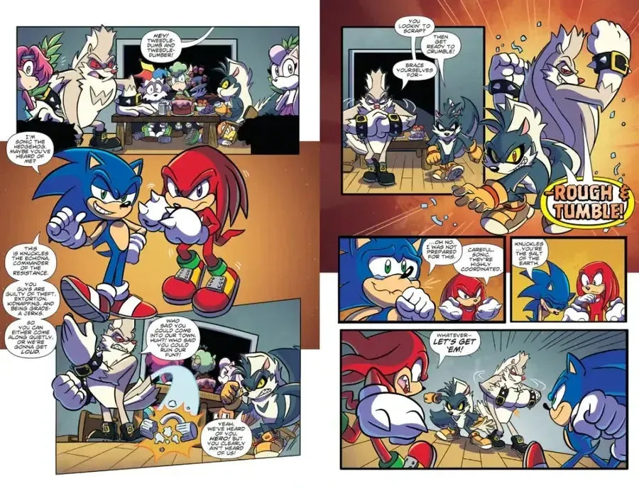 Sonic the Hedgehog: Knuckles' Greatest Hits US - Paperback / softback