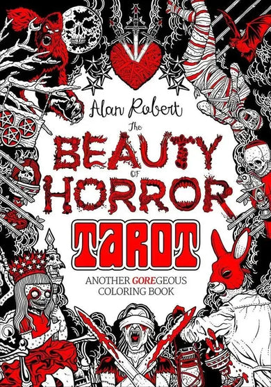 The Beauty of Horror: Tarot Coloring Book-Lifestyle and Leisure-買書書 BuyBookBook
