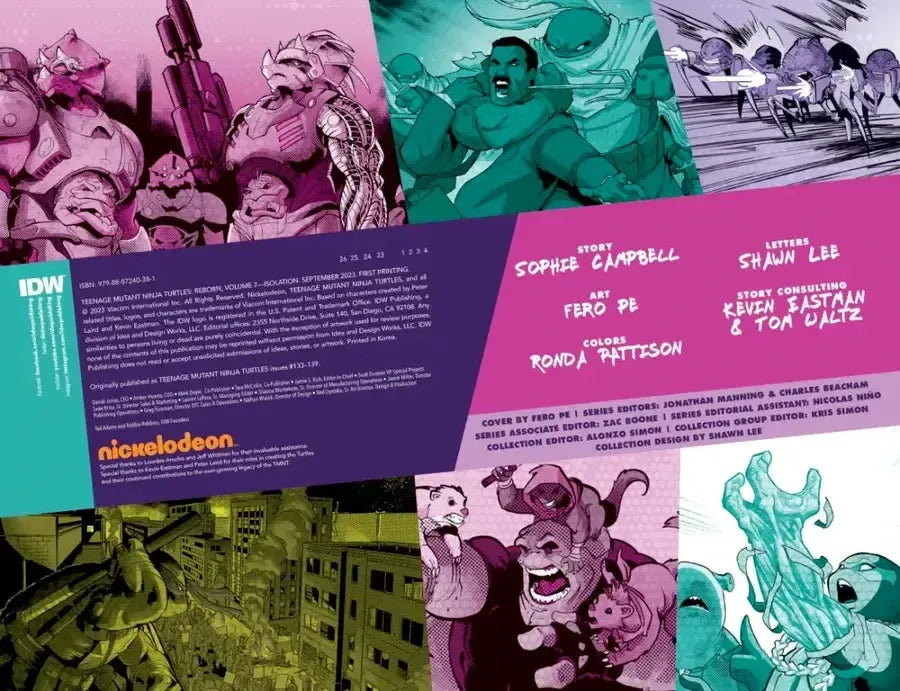 Teenage Mutant Ninja Turtles: Reborn, Vol. 7 - Isolation US - Paperback / softback