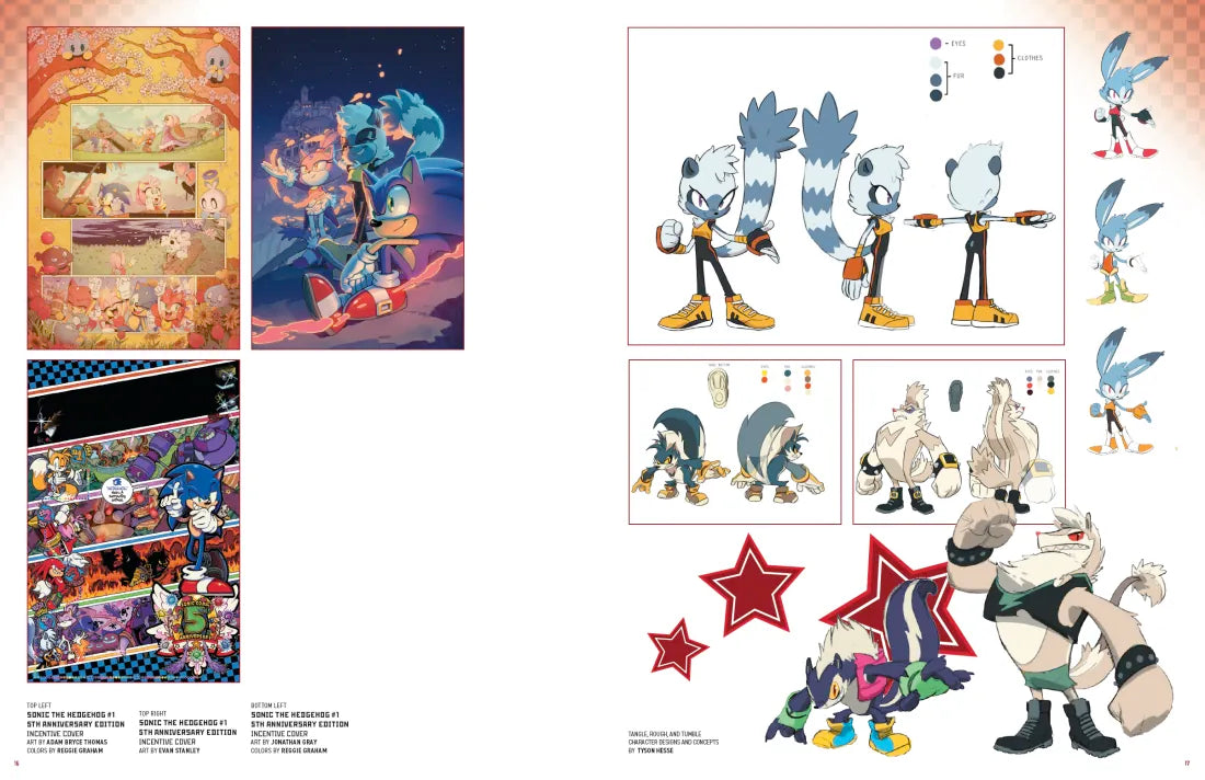 Sonic the Hedgehog: The IDW Comic Art Collection US - Hardback
