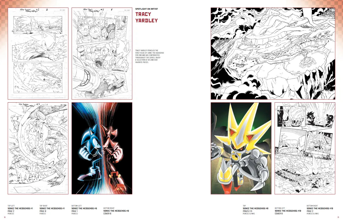 Sonic the Hedgehog: The IDW Comic Art Collection US - Hardback