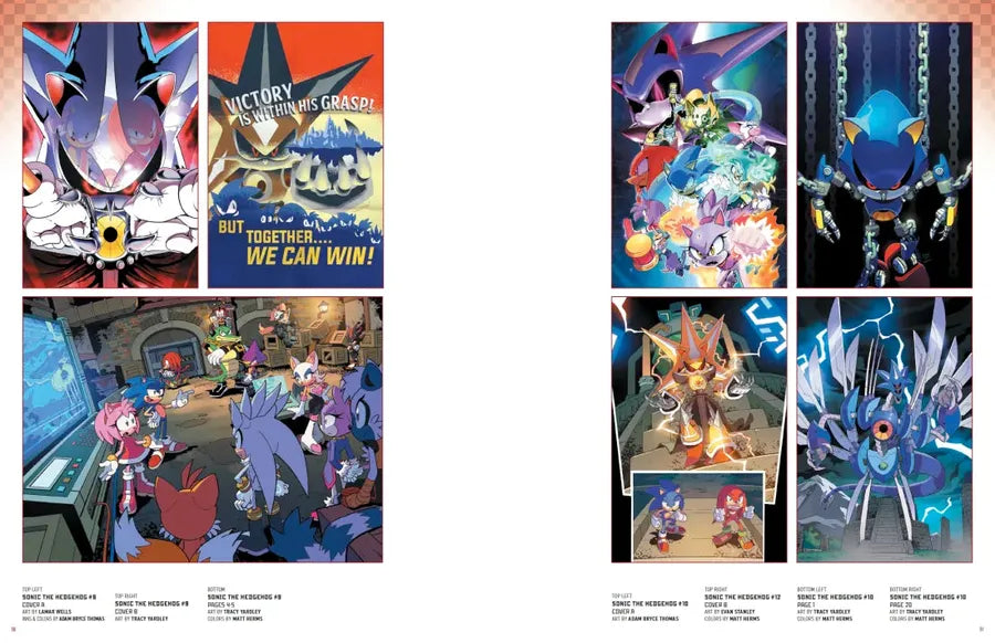 Sonic the Hedgehog: The IDW Comic Art Collection US - Hardback