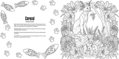 Cats: A Smithsonian Coloring Book US - Paperback / softback