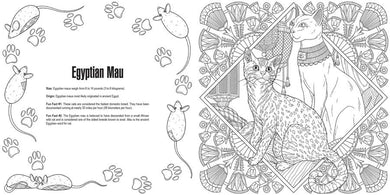 Cats: A Smithsonian Coloring Book US - Paperback / softback