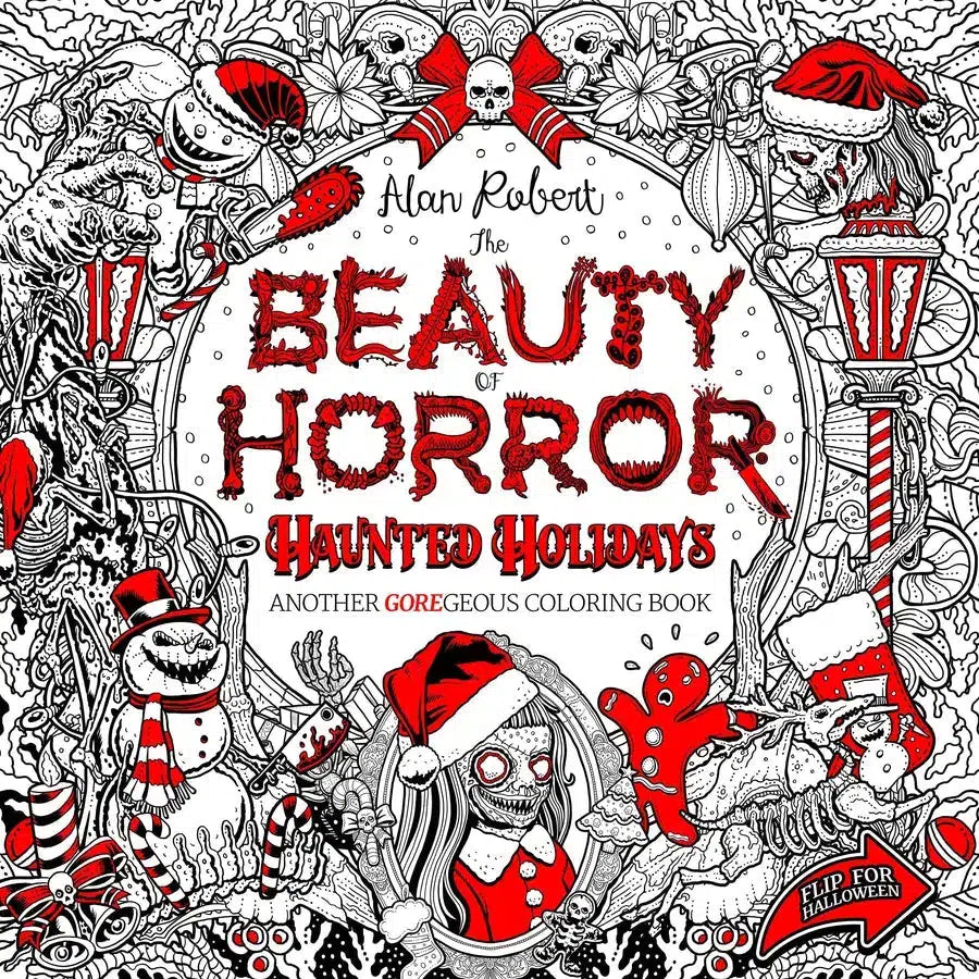The Beauty of Horror: Haunted Holidays Coloring Book-Graphic novel / Comic book / Manga: genres-買書書 BuyBookBook