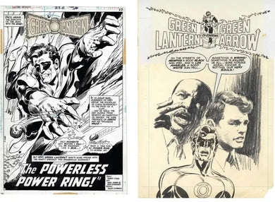 Neal Adams' DC Classics Artist's Edition Cover B (Green Lantern Version) US - Hardback