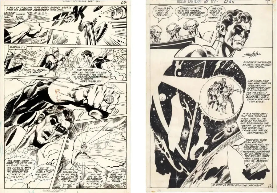Neal Adams' DC Classics Artist's Edition Cover B (Green Lantern Version) US - Hardback
