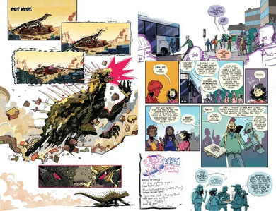Godzilla: Skate or Die US - Paperback / softback