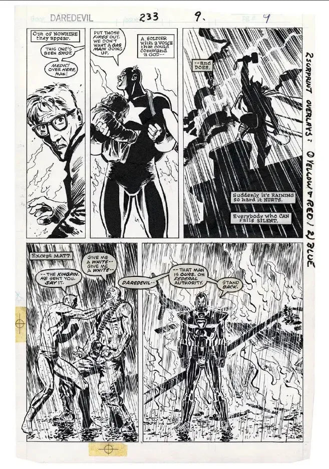 David Mazzucchelli’s Daredevil Born Again Artist’s Edition US - Hardback