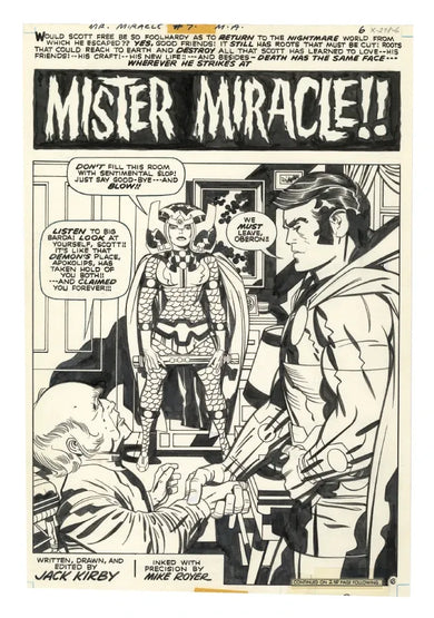 Jack Kirby’s Mister Miracle Artist’s Edition US - Hardback