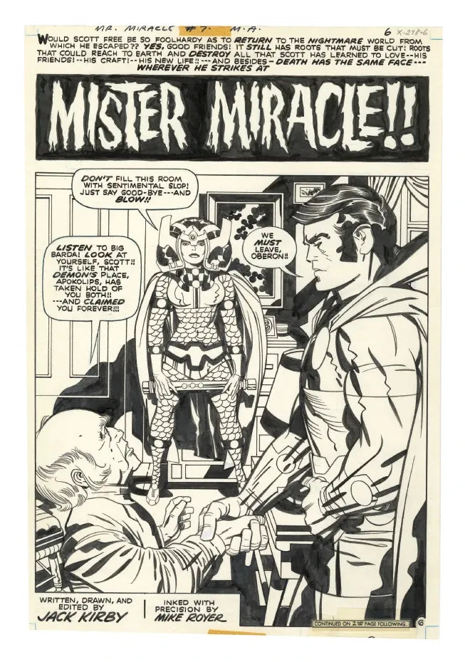 Jack Kirby’s Mister Miracle Artist’s Edition US - Hardback