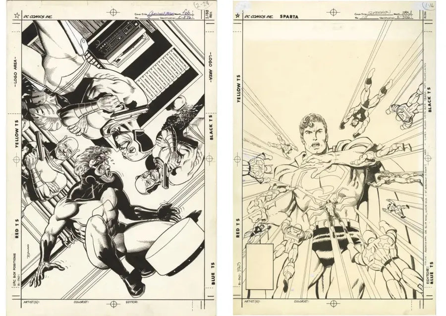 DC Covers Artist's Edition, Volume One US - Hardback