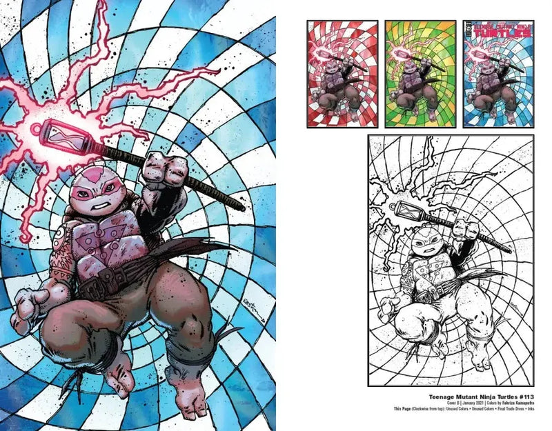 Teenage Mutant Ninja Turtles: The Kevin Eastman Covers (2019-2024) US - Hardback