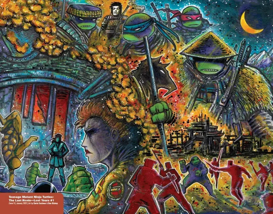 Teenage Mutant Ninja Turtles: The Kevin Eastman Covers (2019-2024) US - Hardback