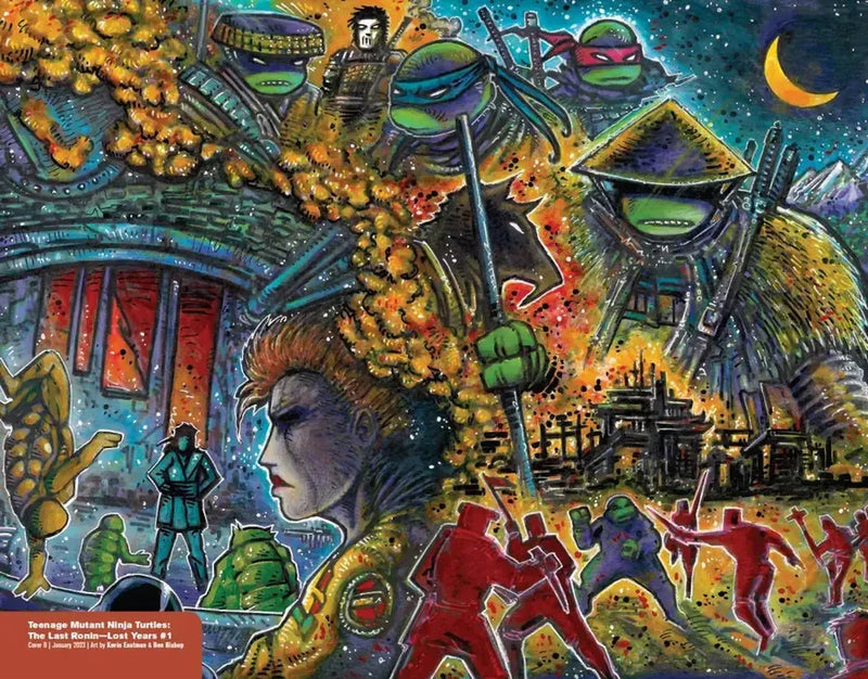 Teenage Mutant Ninja Turtles: The Kevin Eastman Covers (2019-2024) US - Hardback