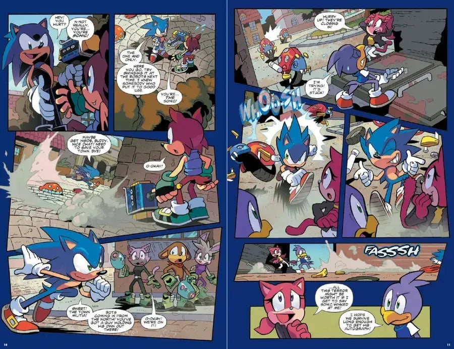 Sonic the Hedgehog: On The Go, Vol. 1 US - Paperback / softback