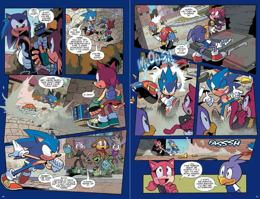 Sonic the Hedgehog: On The Go, Vol. 1 US - Paperback / softback