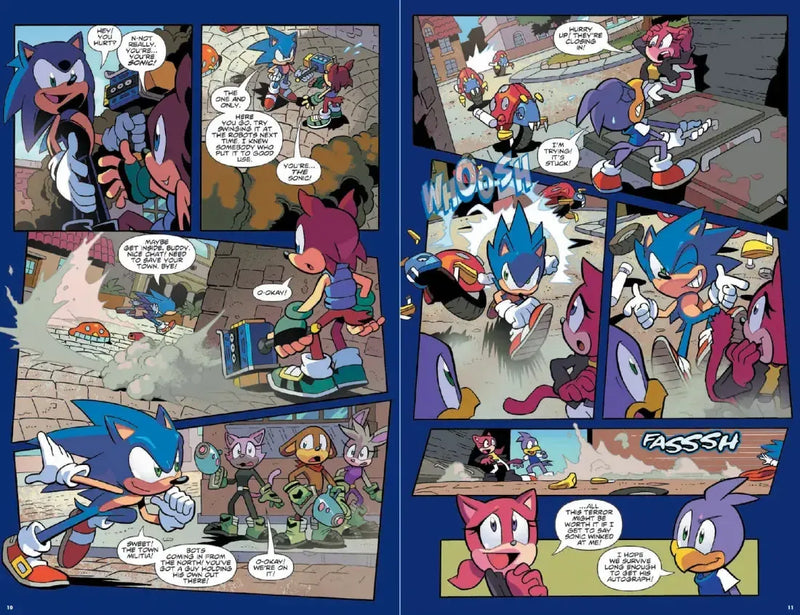 Sonic the Hedgehog: On The Go, Vol. 1 US - Paperback / softback