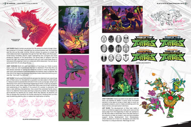 The Art of Rise of The Teenage Mutant Ninja Turtles US - Hardback