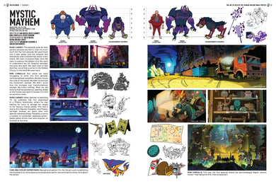 The Art of Rise of The Teenage Mutant Ninja Turtles US - Hardback
