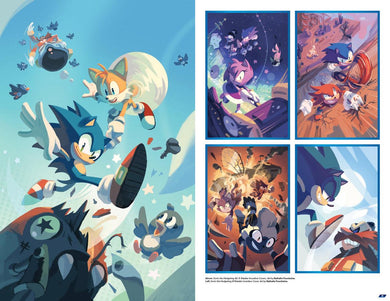 Sonic the Hedgehog: The IDW Comic Covers, Vol. 1 US - Hardback