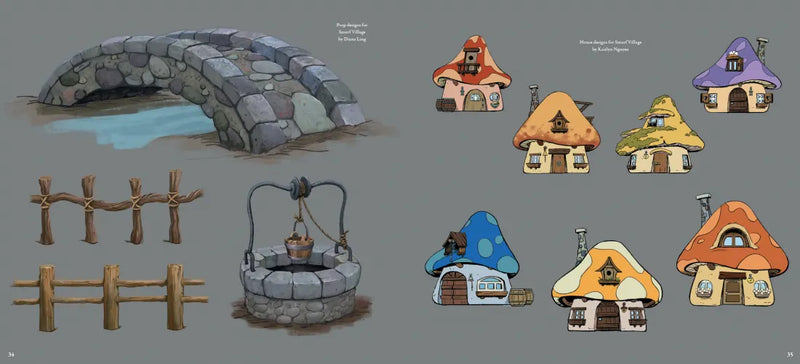 The Art of Smurfs US - Hardback