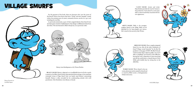 The Art of Smurfs US - Hardback