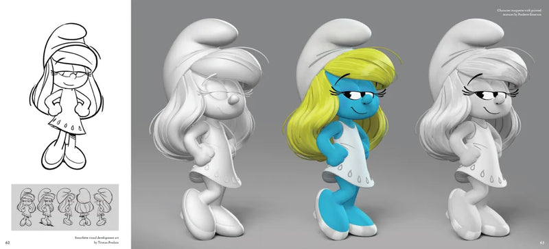 The Art of Smurfs US - Hardback