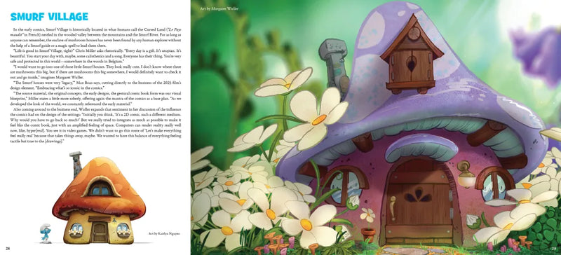 The Art of Smurfs US - Hardback