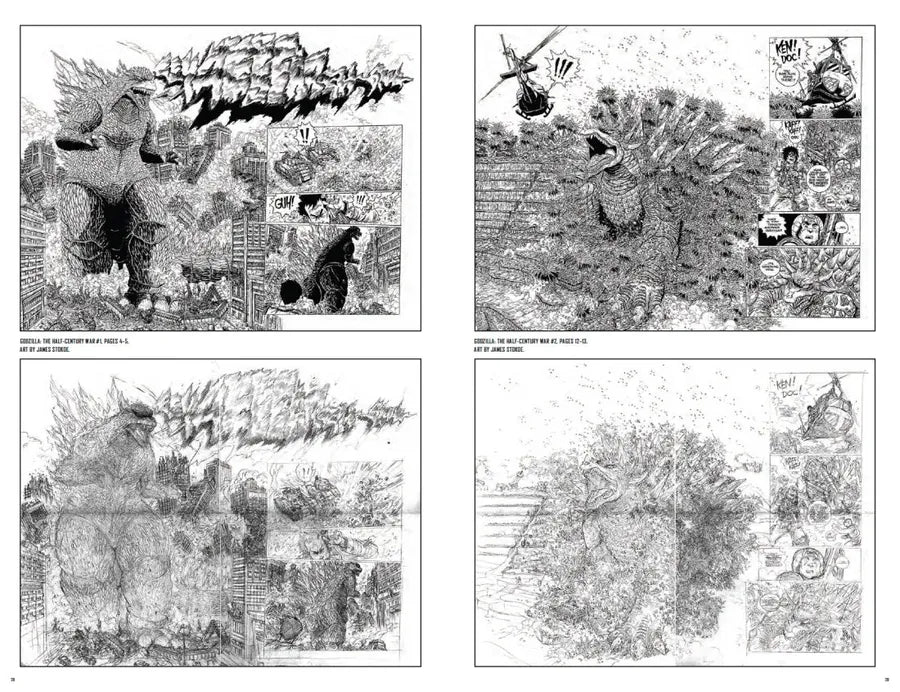Godzilla: The Monster Comic Art Collection